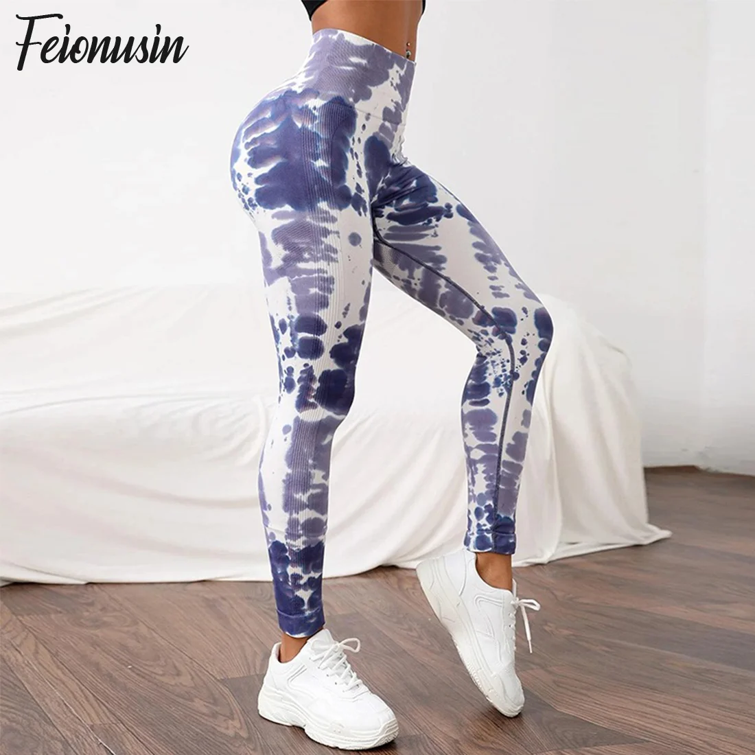 Seamless Sports Tights Women High Waist Leggings Seamless Sports