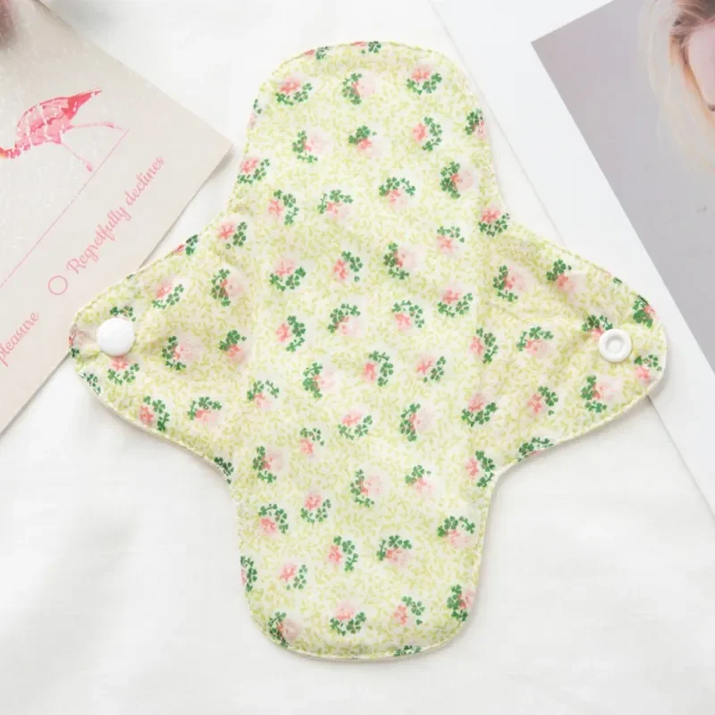 Menstrual Pads Reusable Adult Diaper Menstrual Cloth Sanitary Non-slip Soft Pads Napkin Washable Panty Liners 2 Pcs/lot