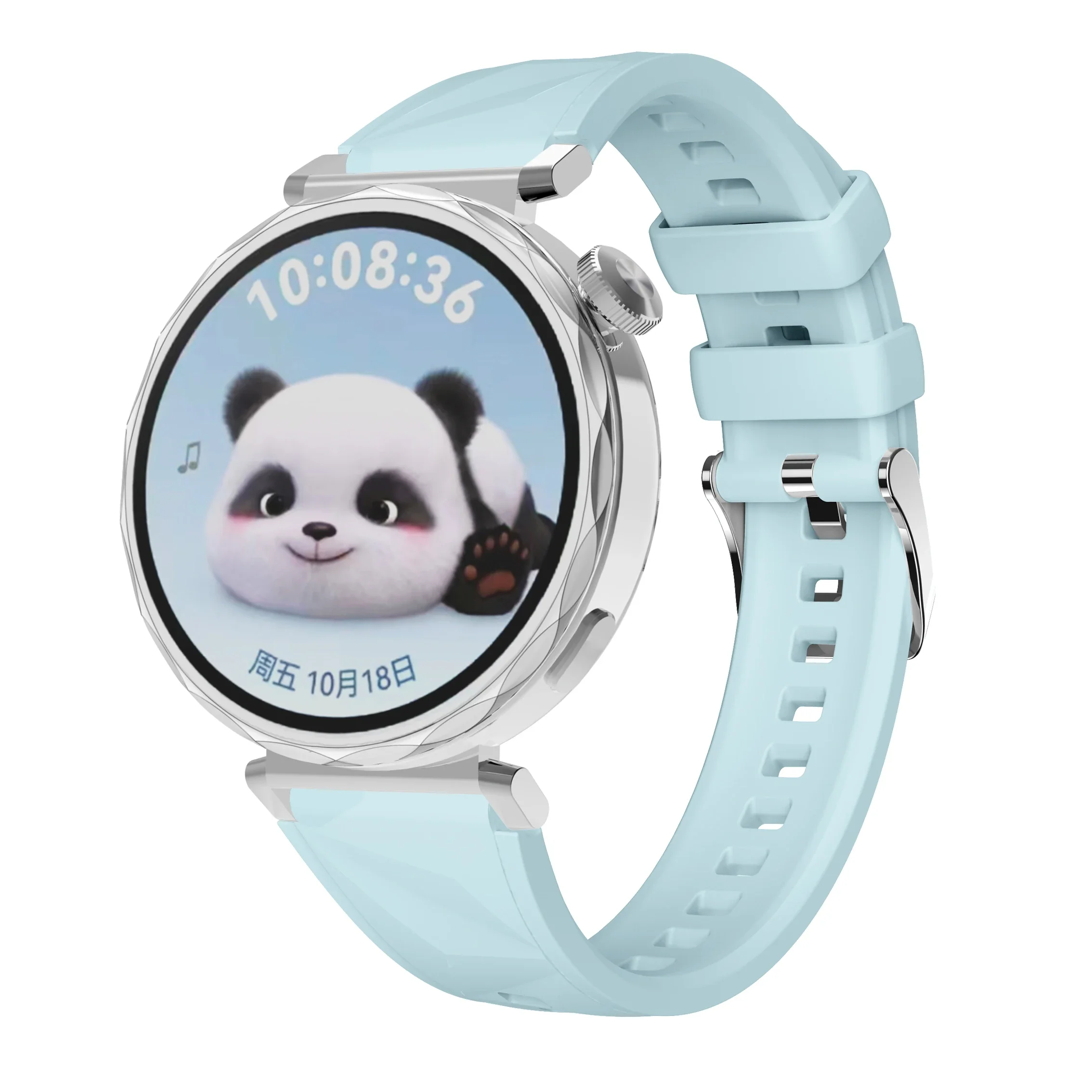 Universal 18mm Sports Silicone Classic Buckle Replacement Watch Band