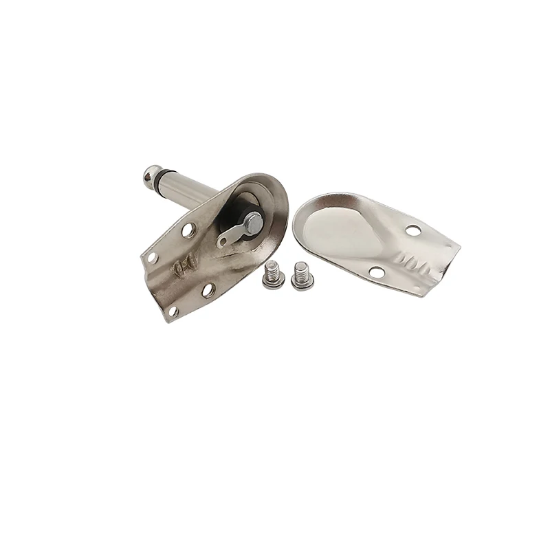 6.35mm 1/4 Inch Mono Jack Plug, Goud, 2-Polig - Pak Van 5, Plastic Grip Repair Jack TS 2 Pole Male Solder Type DIY Audio Cable Connector