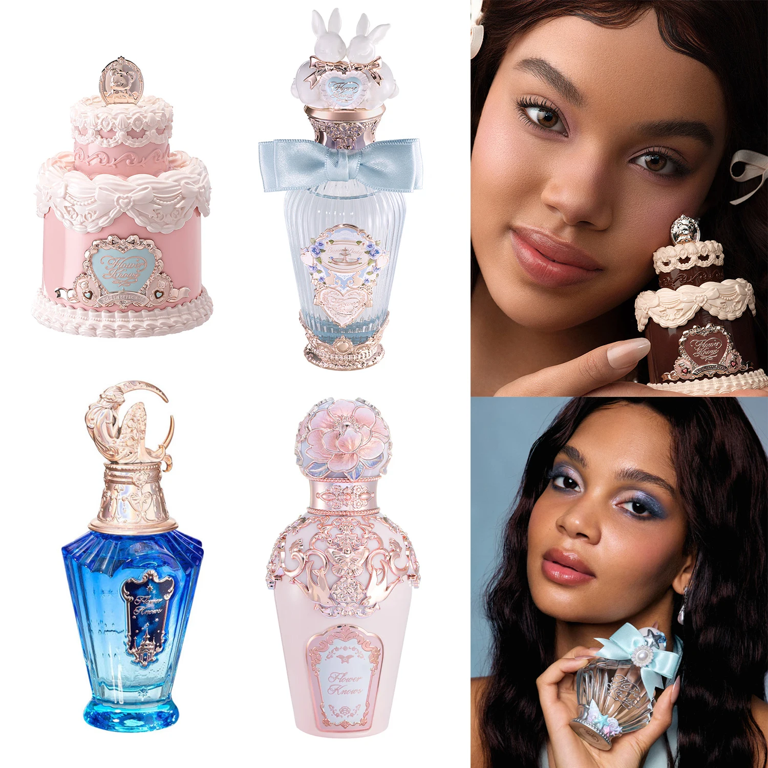Flower Knows Sweetie Bear Perfume 2025 New Creamy Fruity Floral Honey Lemon Scent Long Lasting Fragrance For Women Girls_voghion.com