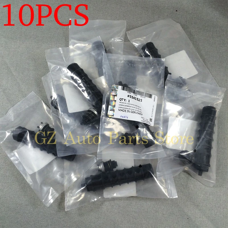 10PCS Original Engine Oil Cooler Filter One Way Valve For Chevrolet Cruze Sonic Trax Aveo Orlando Opel Vauxhall Astra 5541525 engine oil cooler filter valve