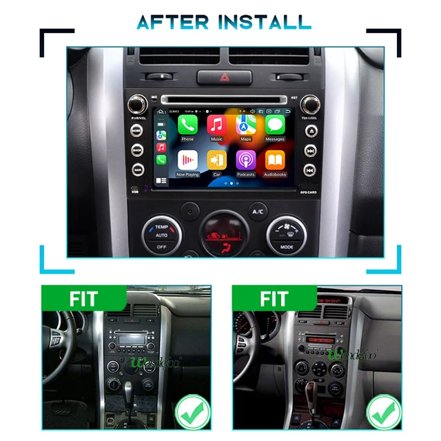 8G 128G 2 din Car radio stereo android 12 screen For SUZUKI GRAND VITARA  2007-2015 Carplay Multimedia player GPS 4G Navigation - AliExpress
