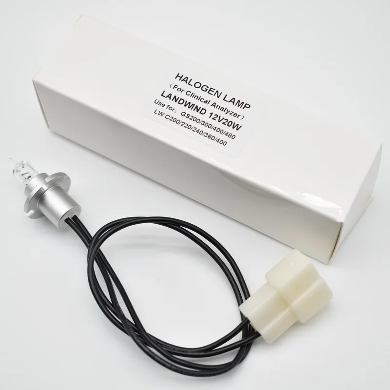JC 12V-20W Landwind LW C100 C200 C400 12V20W Tungsten Halogen Light Bulb Bio Chemistry Analyzer Lamp