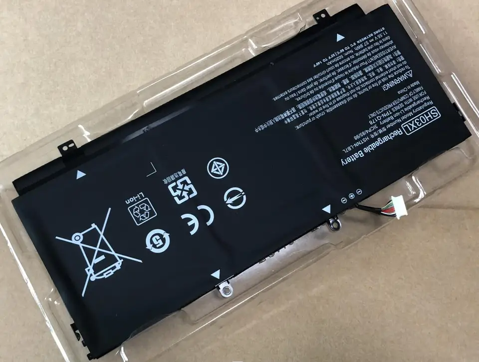 Batterie 11.55V 57.9Wh Pour HP Spectre X360 13 Pouces - Modèles SH03XL, TPN-Q178 - Compatible Nombreux Modèles