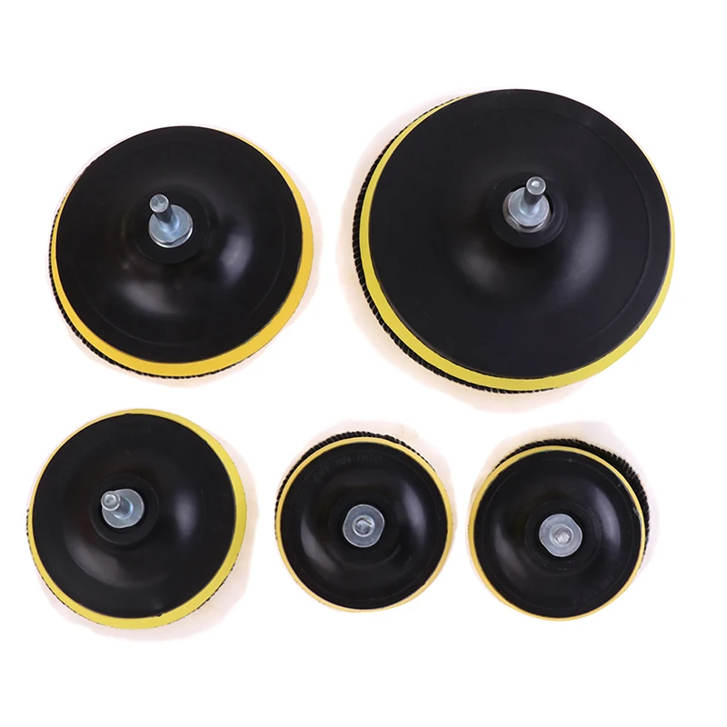 3-6 Inch Compound ing Polishing Pads Cutting Blue Yellow Sponge Pads Kit For Car er Polisher Compounding And Waxing
