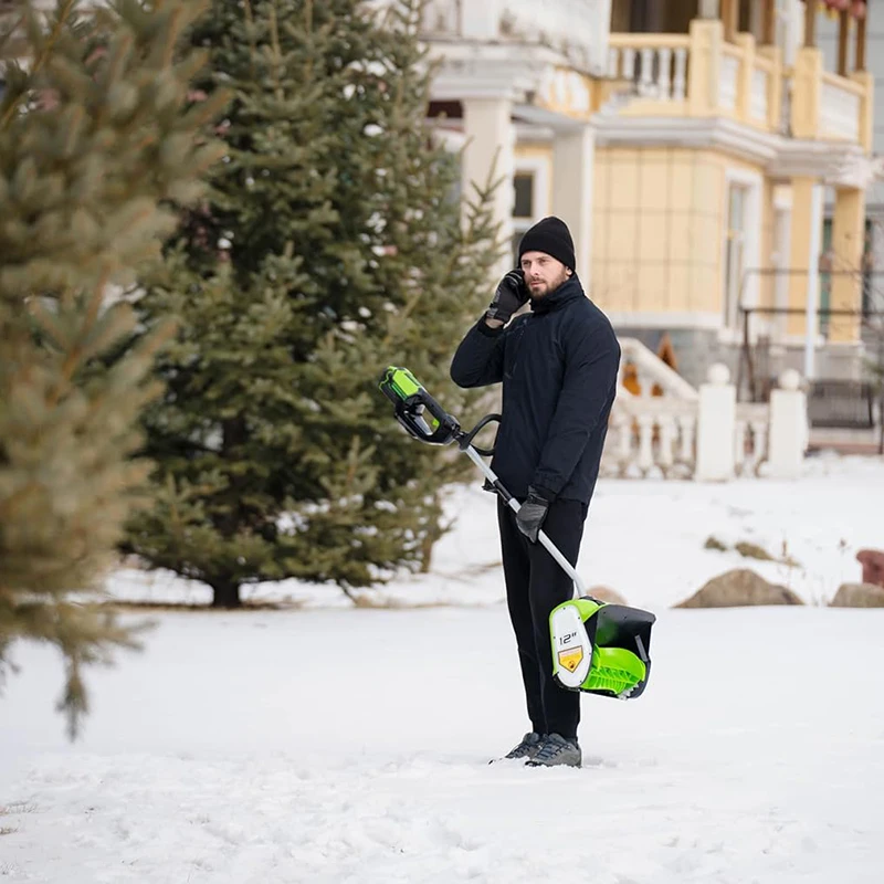 Greenworks-Pelle à neige sans balais avec batterie de 4Ah, 2605602, 40V, 12  pouces - AliExpress