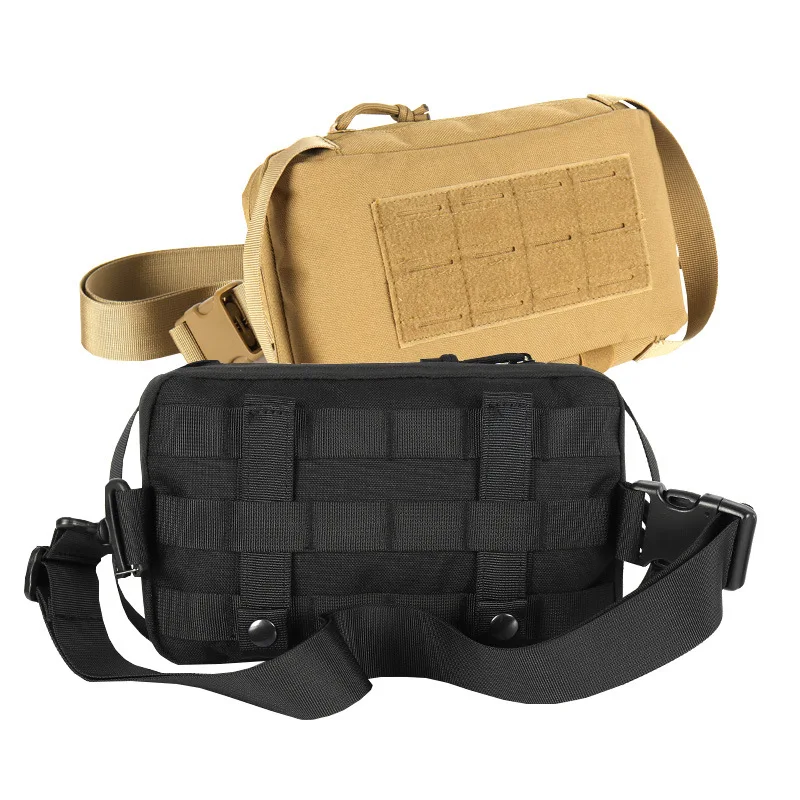 

Military Tactical Shoulder Bag Molle EDC Waist Pouch Outdoor Sports Travel Hiking Camping Medical Accessories Chest Pack Bags