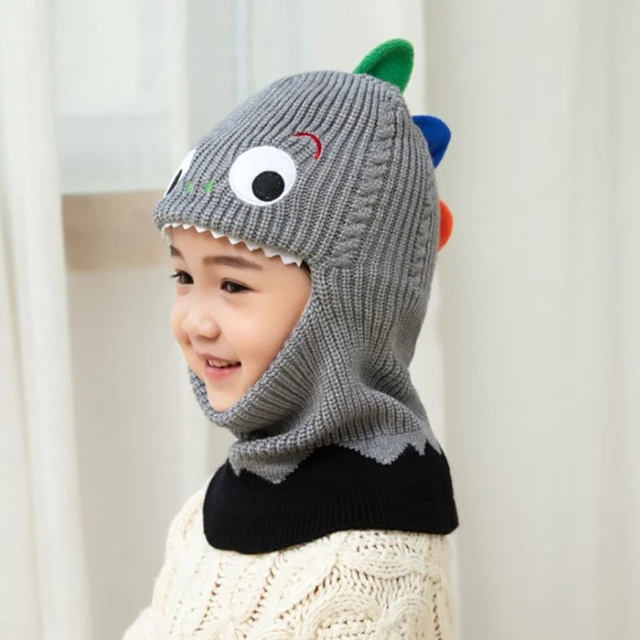 Bonnet Cagoule Renard Tricot Enfant