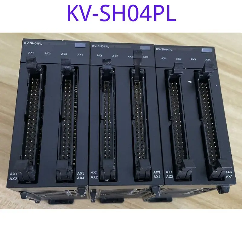 

The function test of the second-hand PLC module KV-SH04PL is intact