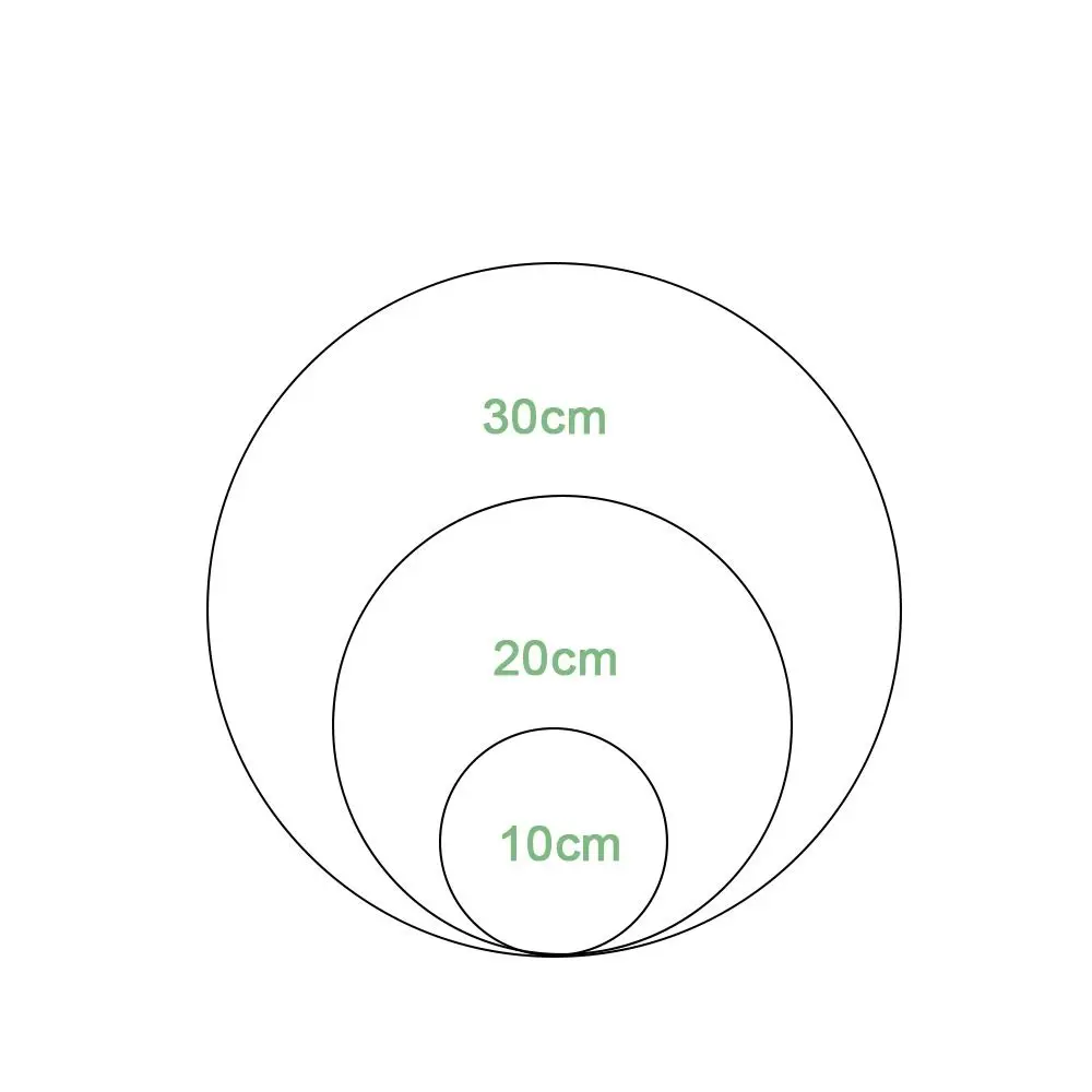 Cotton Multi Size Thicken Painter Oil Paint for Artist Painting Board Drawing Board Circle Canvas Picture Frame