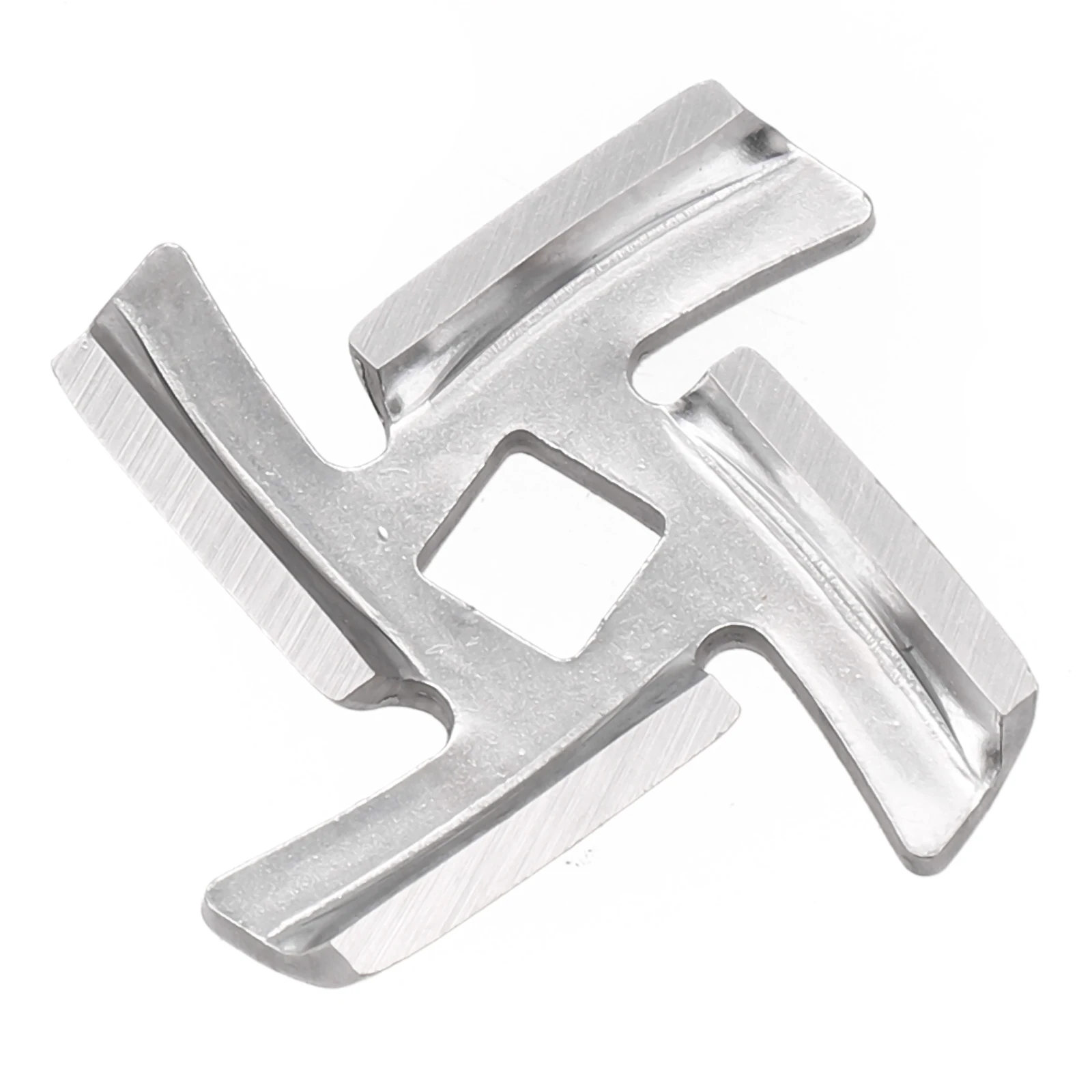 Description Picture 5 of item1/3 Pieces/Set Meat Mincer Knifes Stainless Steels Bore 8mm 4 Blades Square Hole Kitchen Meat Grinder Parts