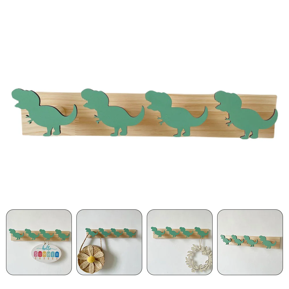 

Dinosaur Hook Garment Hat Hanging Rack Key Holder Nordic Wall Storage Home Hanger Wooden Coat Office