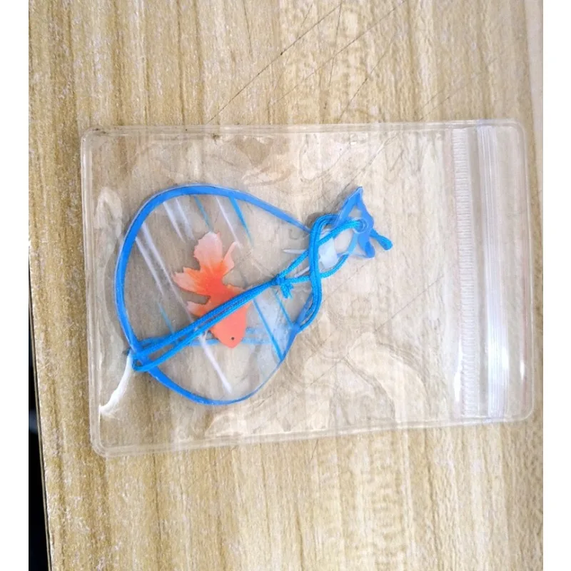 2pcs 6cm 새로운 크리 에이 티브 투명한 금붕어 자동차 펜던트 바다 치유 기분 맞춤형 포켓 잉어 아크릴 환상적인 부품 CN