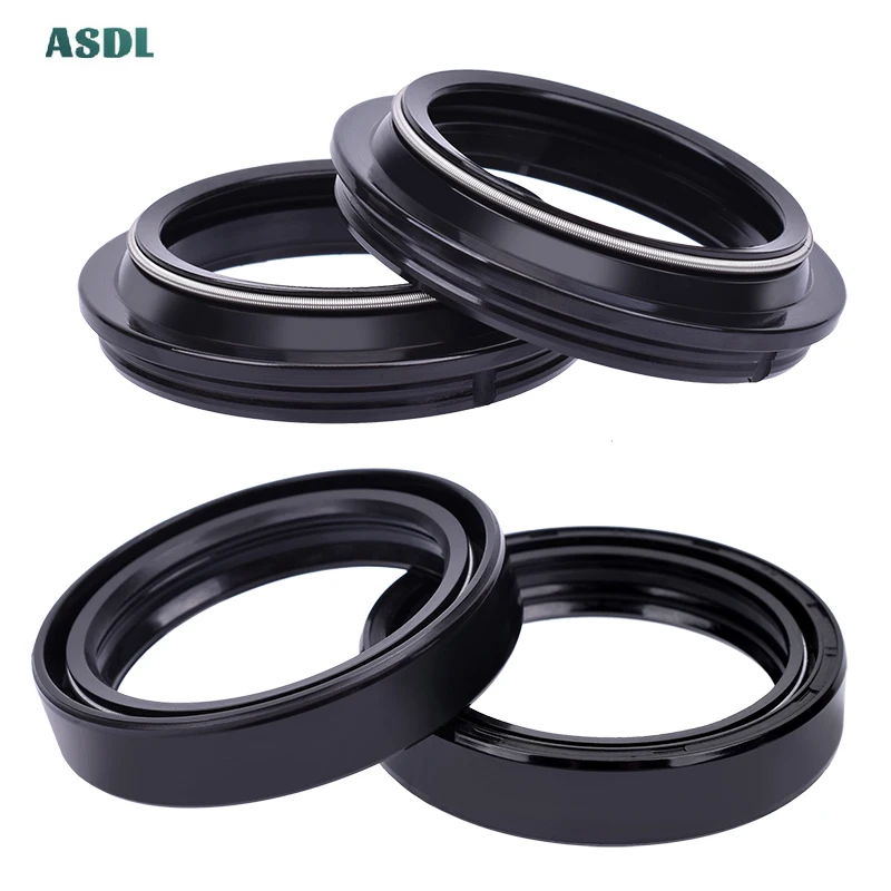 

43x55x9.5/10.5 Fork Oil Seal 43 55 9.5 / 10.5 Dust Cover For YAMAHA YZF-R1V YZF R1V R1 1000 YZF1000 VMX1200 V-Max V max VMX 1200