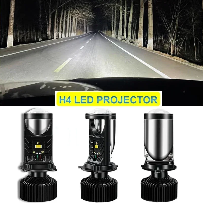 H4 LED Headlight Bulbs Kit High Low Beam 120W Car Light