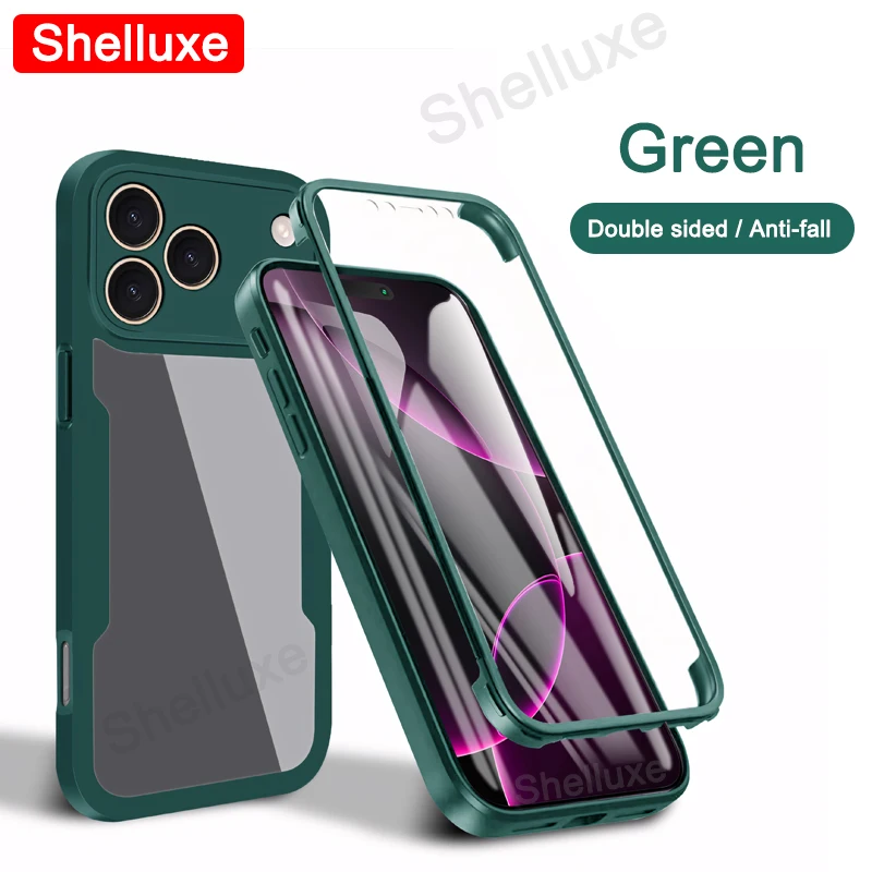 360 Full Body Screen Protector Front Back Double-Sided Phone Cover