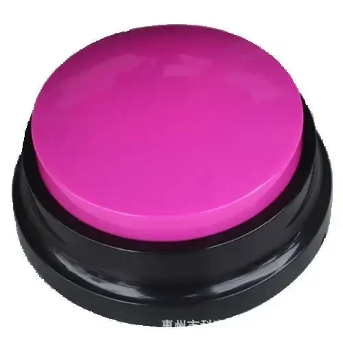 개인화 된 사운드 버저 녹음 가능한 응답 버저 말하는 버튼 개 통신 개 훈련을위한 버튼