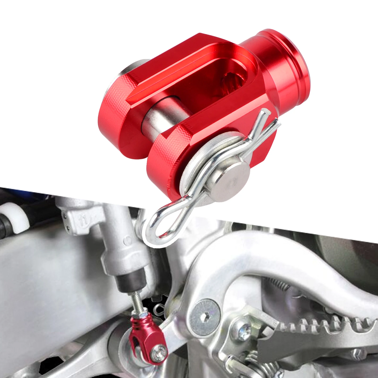 

Мотоцикл для Honda XR650R XR50 XR100 XR230 XR250 XR400 MOTARD CR80R CR85R CRF 250L 250M 250 ралли TRX400EX задний тормозной скоба