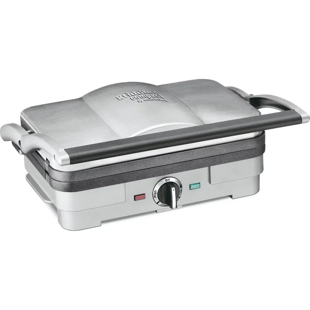 

Electric Grill - Brushed Stainless Steel Breakfast Machine tortilla maker machine