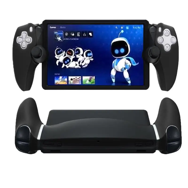 Per Ps5 Portal Console Di Gioco Split Cover In Silicone Ps5 Nuovo Gioco Protezione Portatile Cover In Gomma Morbida Dropshipping