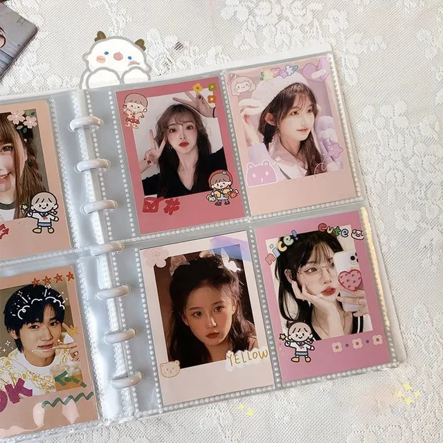 Classeur de carte Photo de 3 pouces, Album Photo INS, livre de Collection idole K-pop, 160 poches, Album de cartes photo, livre de collection, Albums photos 2