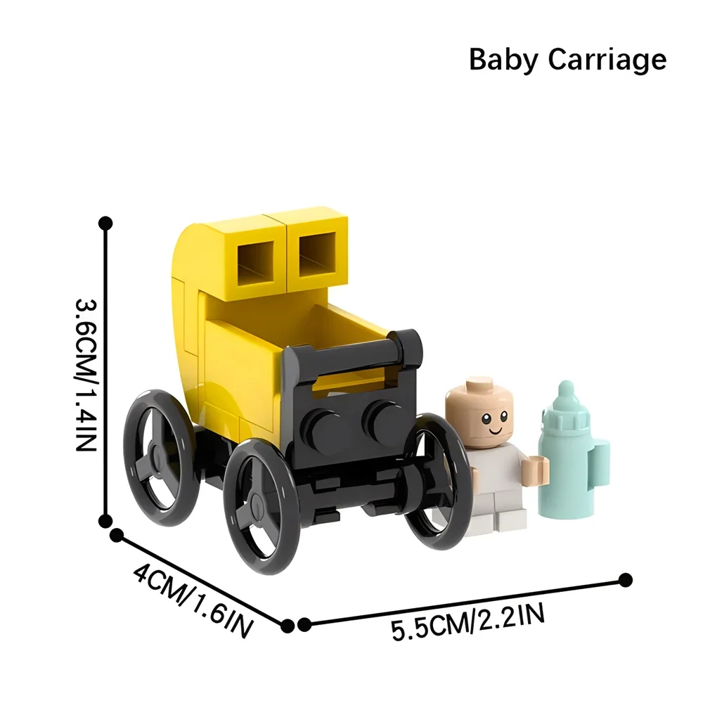 Yellow Baby Stroller