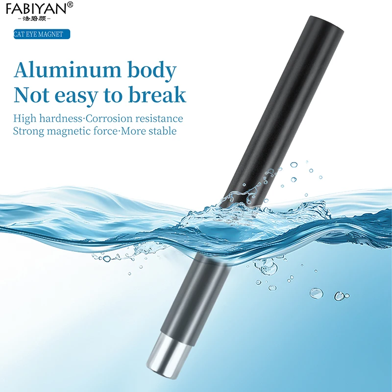 Cylindrical Cat Eye Nail Magnetic Stick UV Gel Polish Glitter Effect Manicure DIY Tools Nail Magnetic For 3D Cat Eye Painting