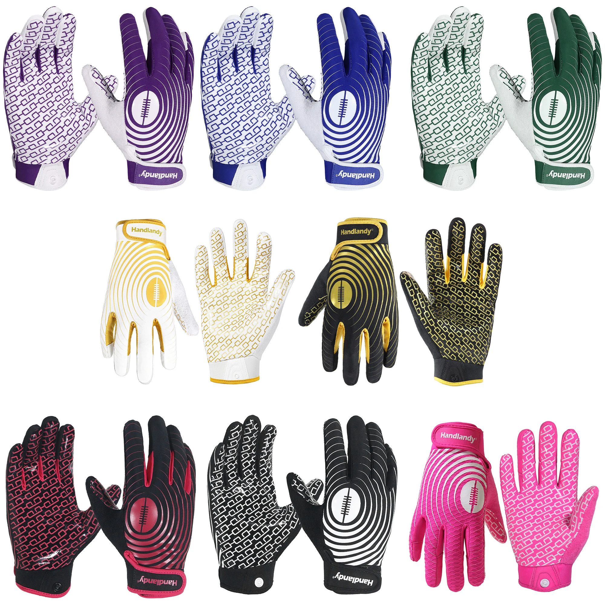 Youth Football Receiver Gloves 6