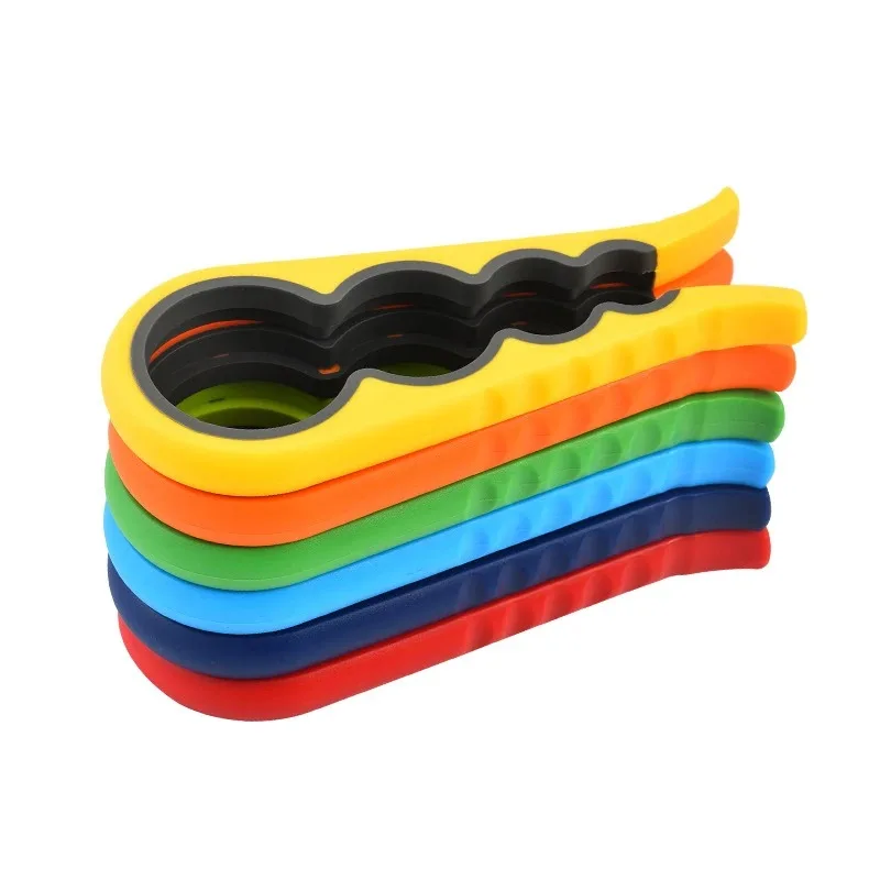 4-in-1 Universal Jar Opener Multifunction Handy Screw Cap Jar Openers Can Lid Opener Bottle Can Lid Grip Wrench Kitchen Gadgets