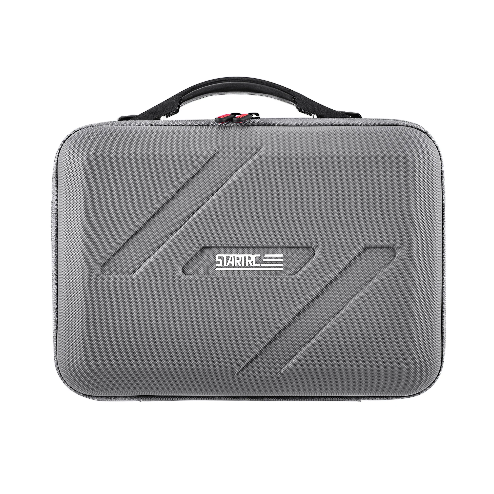 DJI Flip Fly More 콤보용 플립 케이스, 휴대용 PU 가죽 숄더백, RC2/RC-N3 리모컨/7개의 배터리 정리 가능