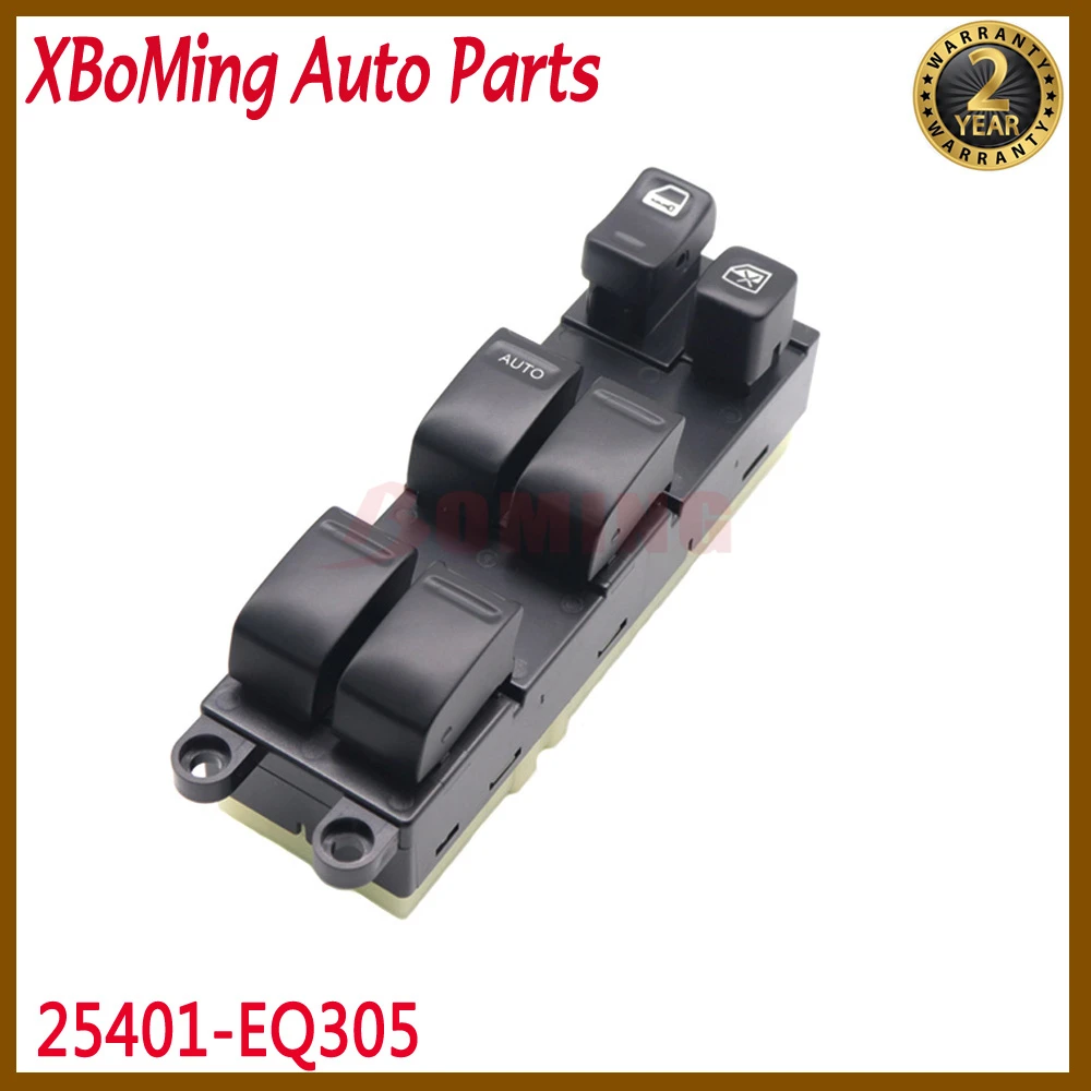 

Автомобильный Электрический переключатель управления окном 25401-EQ305 для Nissan X-Trail 2002-2007 25401EQ305 25401 EQ305