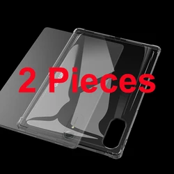 Lenovo Idea Tab Pro Gen 2 13 Slim Shockproof TPU Transparent Case with Airbag Cushioning for TB390 (2 pieces)