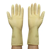 10Pairs Flexible Waterproof Dishwashing  Impervious Durable Kitchen Clean Tools Acid and Alkali Resistant Rubber Gloves 1