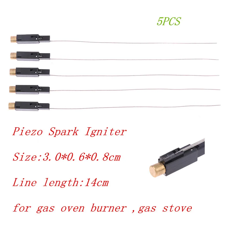 Electronic Igniter Accessories 5Pcs Piezoelectric Fire Wire Copper Cap For Spray Gun Lighter Stove Cooker Supplies