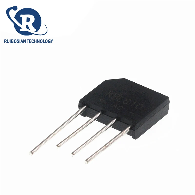 KBL406 KBL408 KBL410 KBL608 KBL610 4A 6A 1000V Single Phases Diode bridge rectifier 10PCS