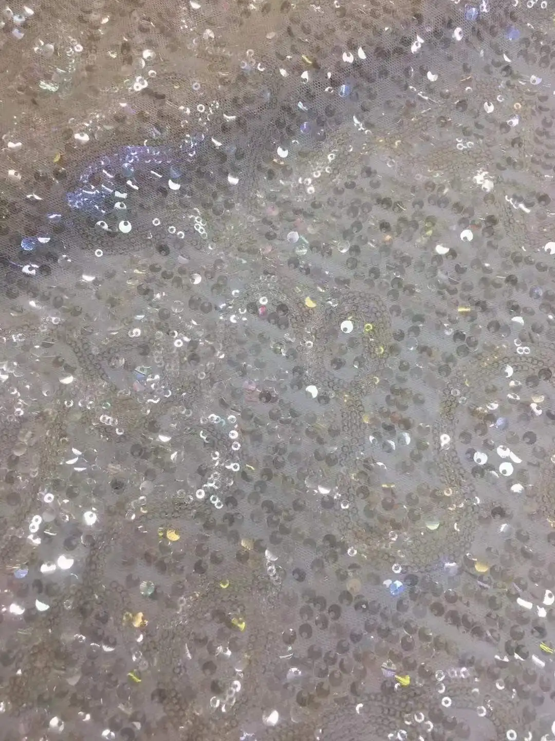 

Sparkle Sequins Shadow Lace Seuqins embroidery French Tulle Net African Lace Fabric For Evening Dresses Weddings Party New Green