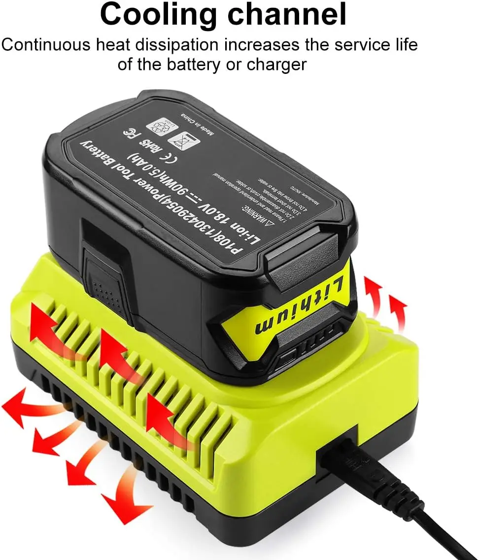 3A Ni-Cd Ni-Mh Lithium Battery Charger For Ryobi 12V-18V Battery P102-P108 P117 P118 charger adapter,battery charger,battery charger adapter