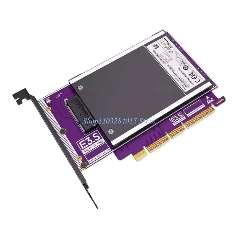 E3.S 표준용 R6FF 고속 PCIe 5.0 E3.S NVMe SSD 어댑터 카드