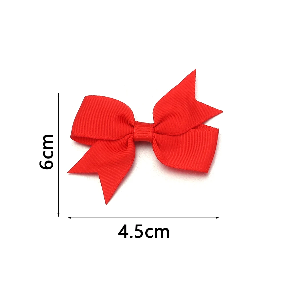 Charming Pink Satin Ribbon Bows - Set of 50 for Crafting and Party Decor