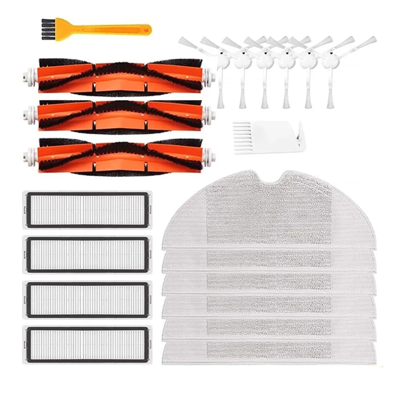 

Main Side Brush Filter And Mop Cloth Replacement Parts For Xiaomi Mijia 1C STYTJ01ZHM Vacuum Cleaner