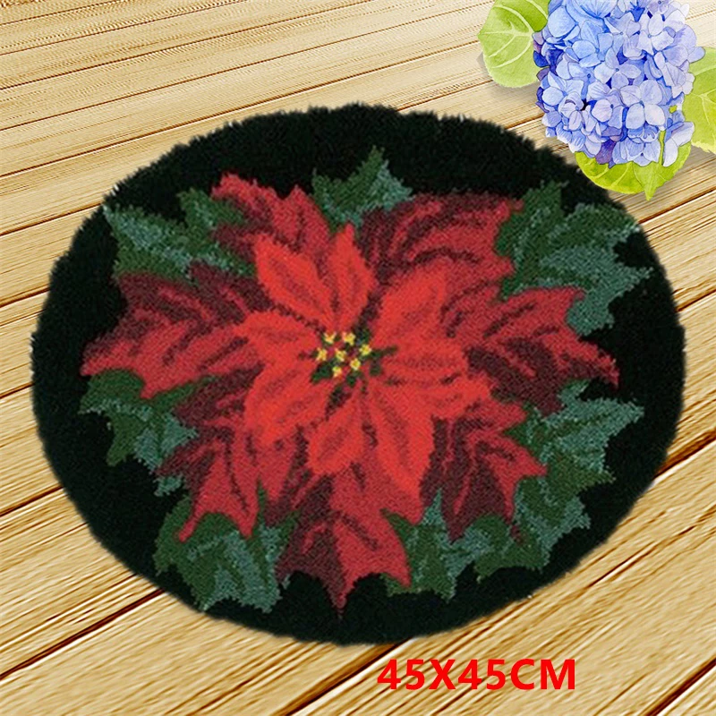 Creative Carpet Latch Hook Rug Kit DIY Craft Segment Embroidery Practical Embroidered Material Package For Carpet Sofa Cushion