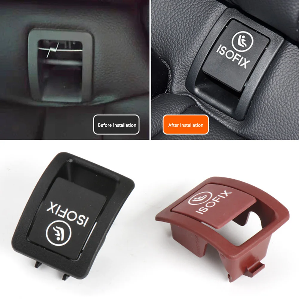 2059200513 Auto Rear Child Safe Seat ISOFIX Switch Cover for Mercedes Benz W205 W117 W176 W156 C-Class 2015-2021 Car Accessories