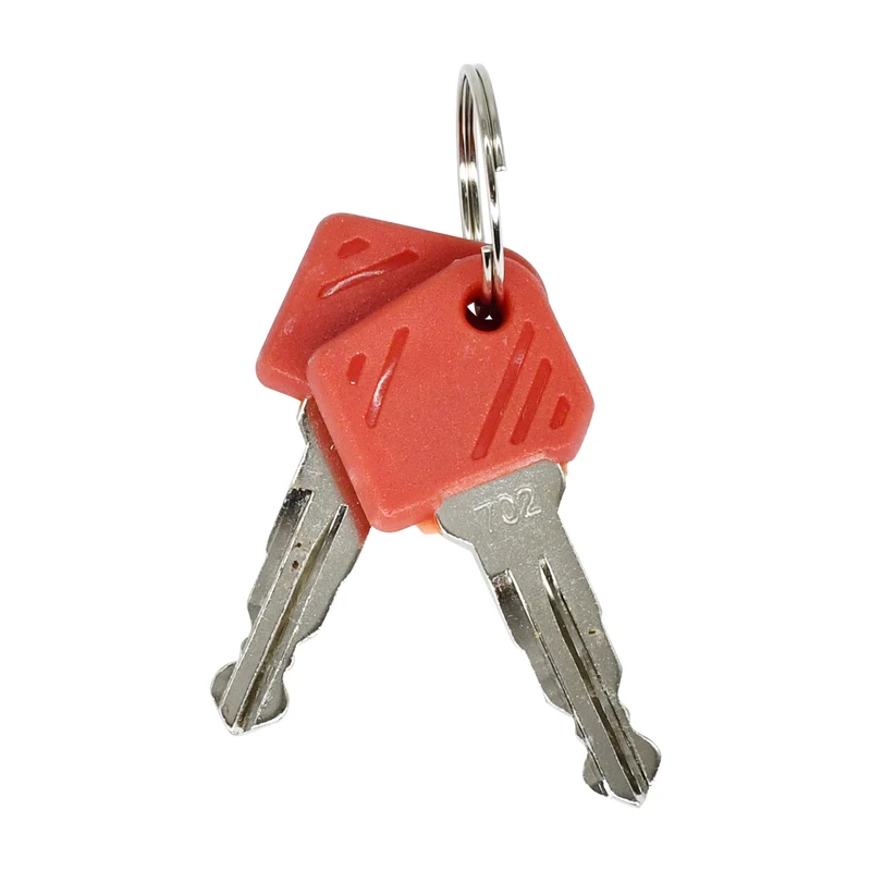 3PCS Red Electric Stapler Ignition Key 26906870 702 Compatible With Jungheinrich Compatible With Mic Komatsu