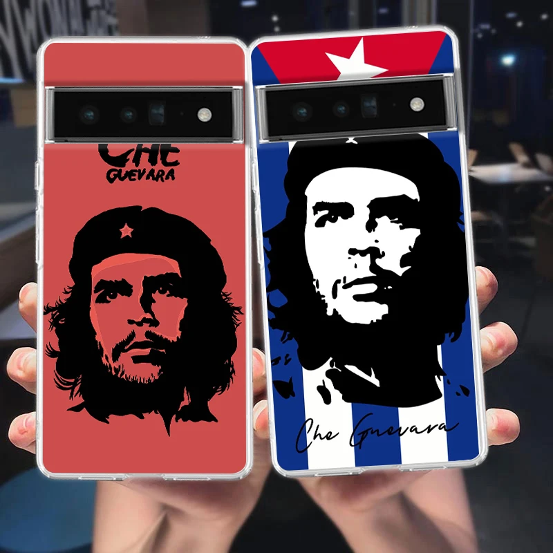 Revolutionary Che Guevara Transparent TPU Phone Case