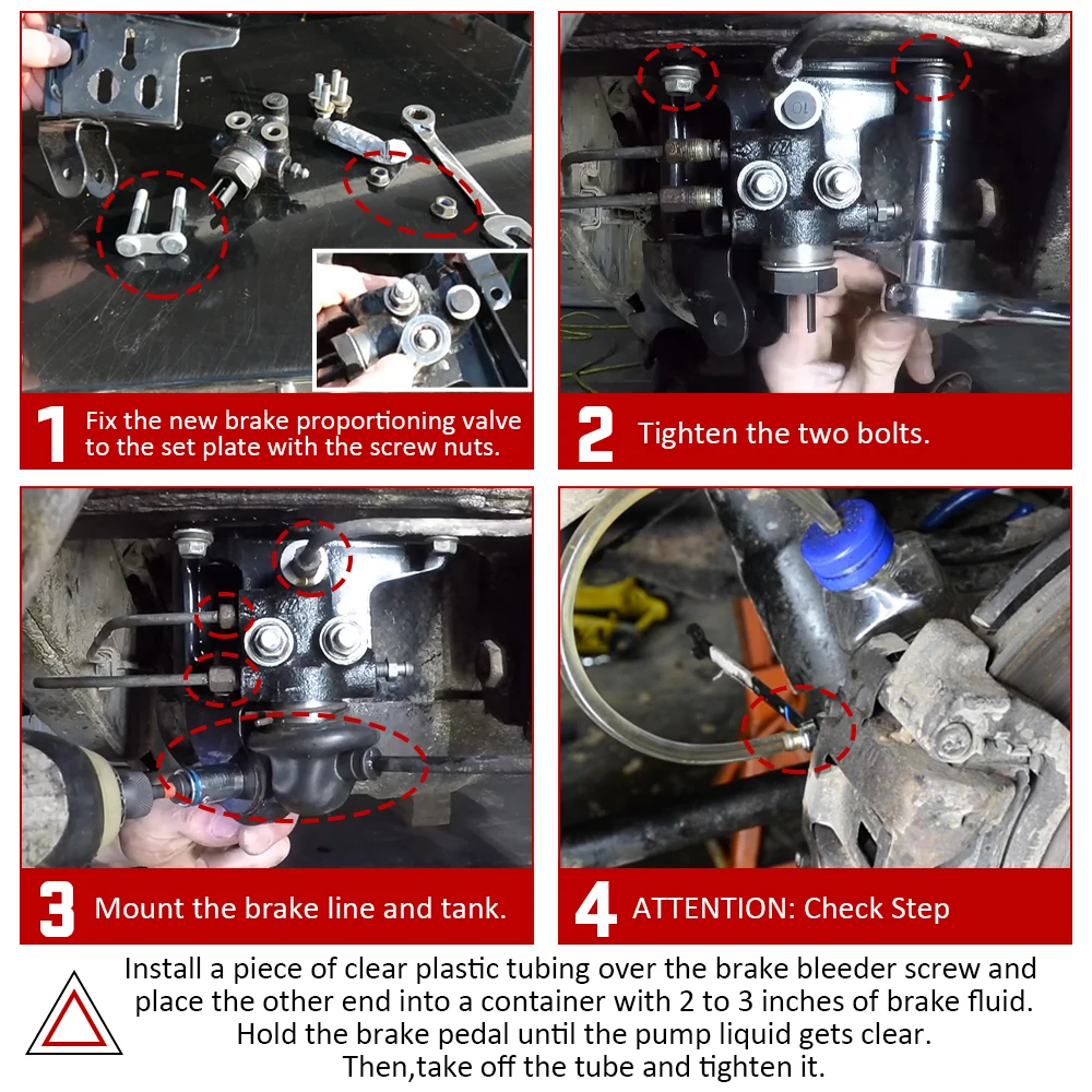47910-35320 47910-27081 Brake Load Sensing Proportioning Valve With Vent For 95-04 Toyota Tacoma 2.7L 3.4L Balance Controller