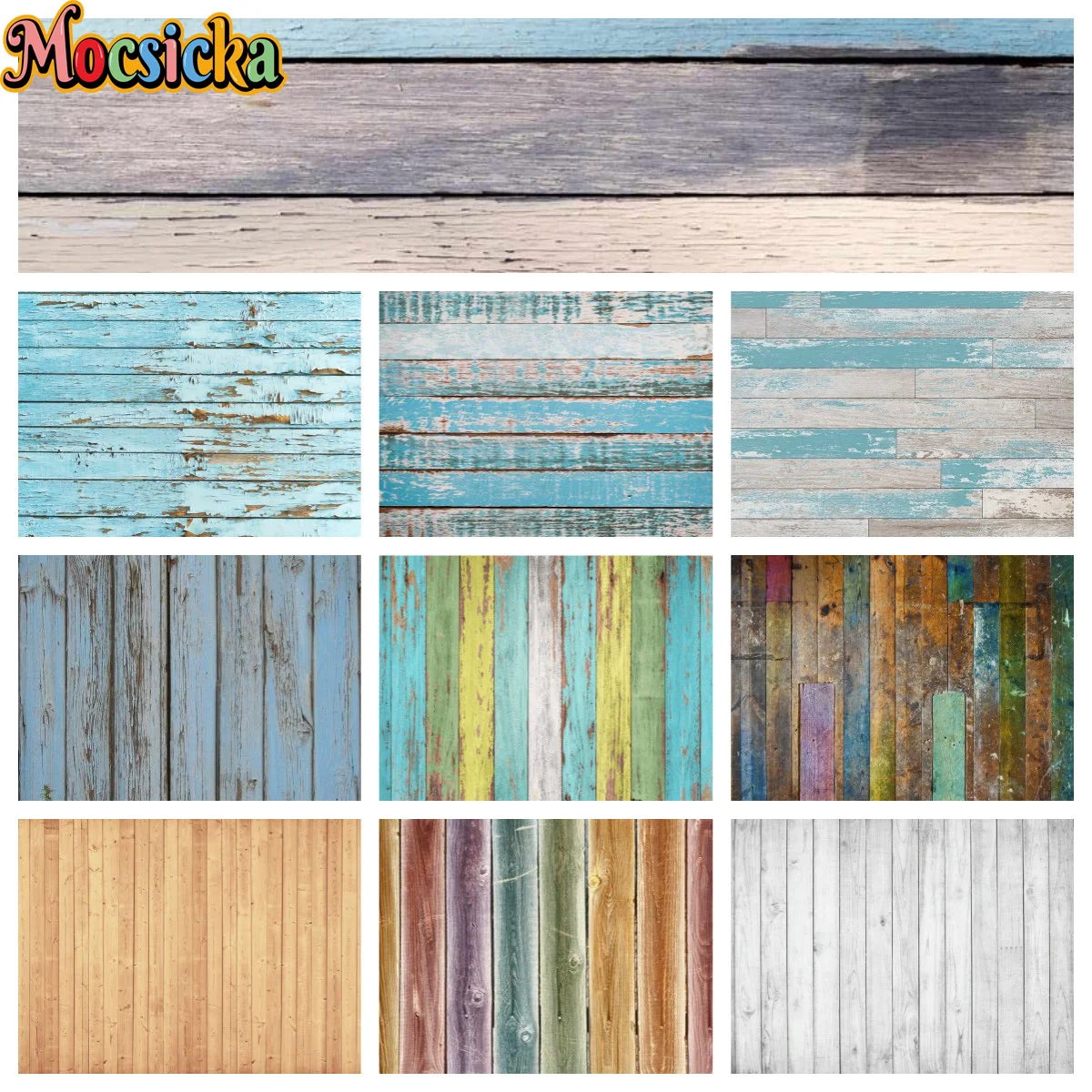 

Wooden Floor Newborn Photography Background Vintage Wooden Texture Cake Smash Decor Backdrop Size Customizable Kid's Photocall