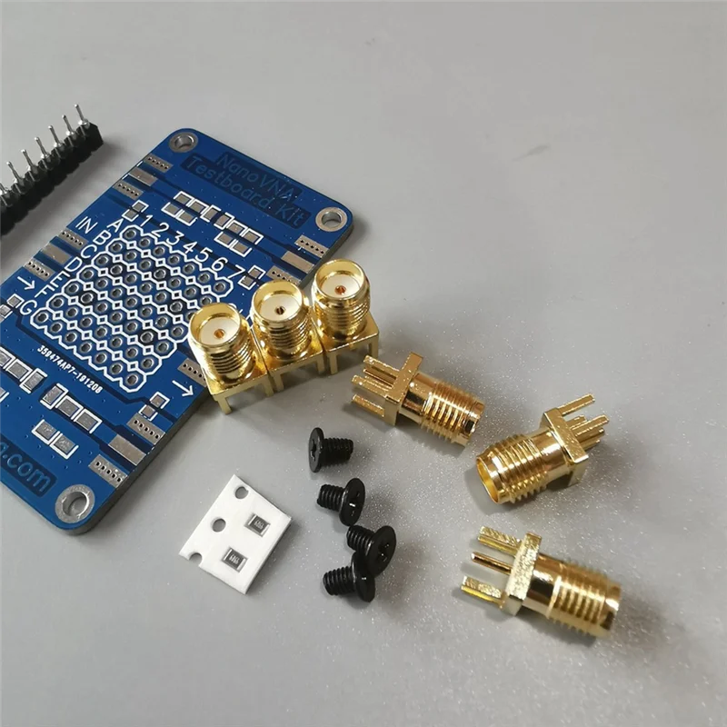 Light System Expansion Board NanoVNA Testboard Kit VNA Test Demo Board Vector Network Analyzer Testing Board