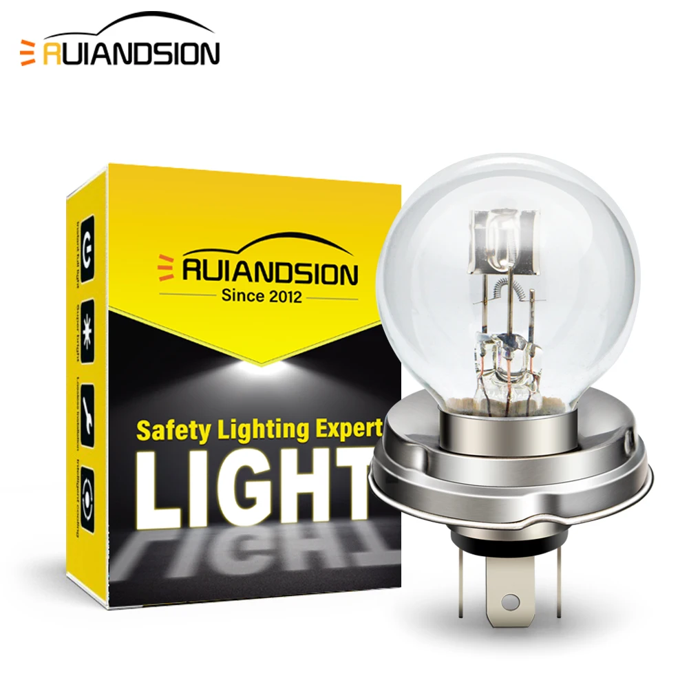 High-Performance 12V Halogen Headlight Bulb with Hi-Lo Beam (40W/45W) - Available in 3000K, 4300K, 6000K