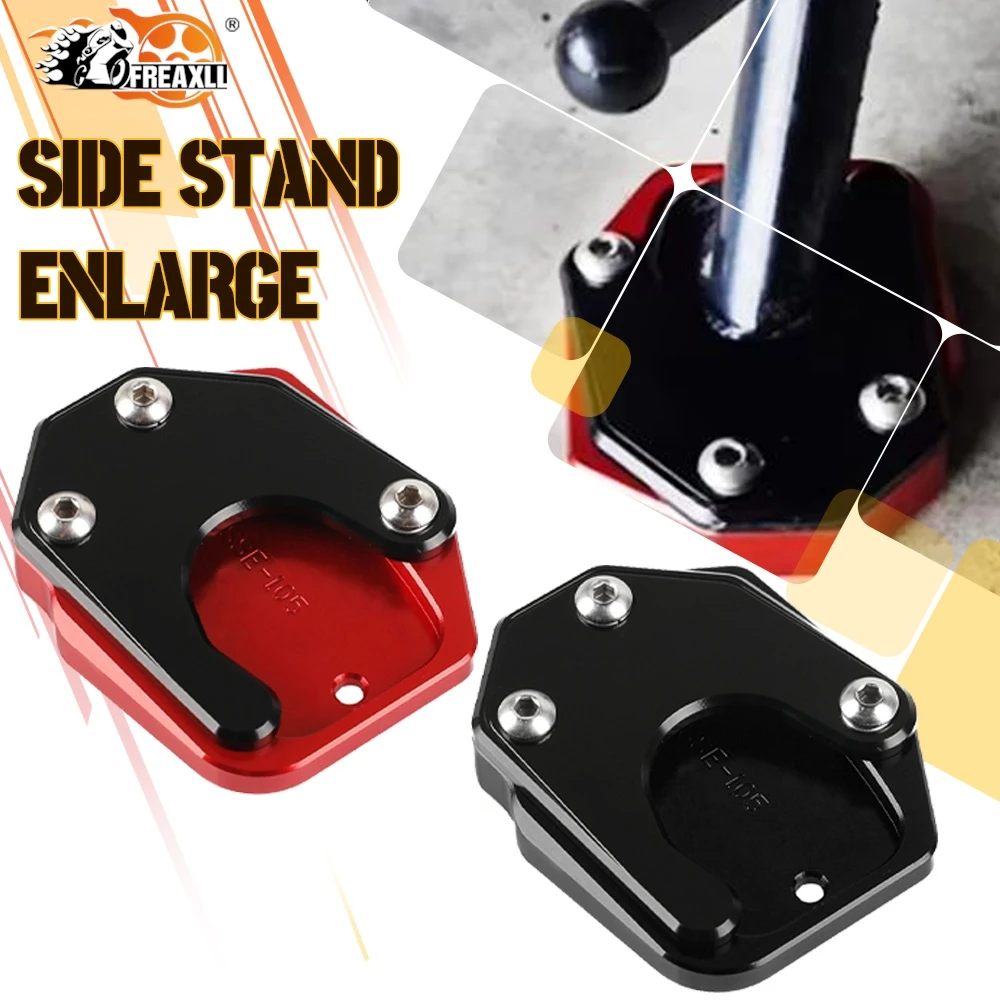 Motorcycle Kickstand Pad Support Shell Foot Side Stand Pad